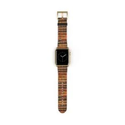 Vintage Book Spines Pattern Design Band For Apple Watch
