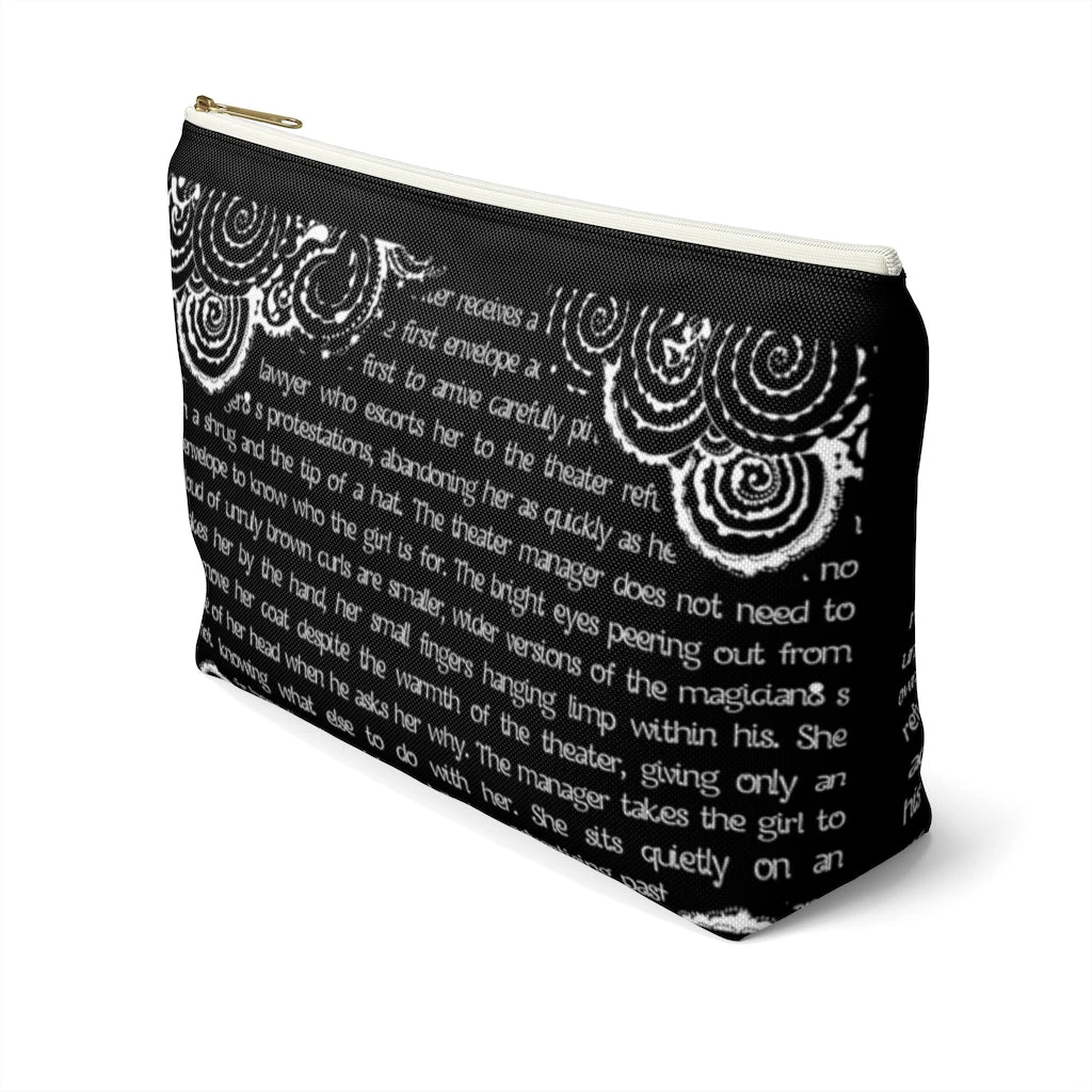 The Night Circus Book Page Accessory Pouch For Book Lovers 19 The Night Circus Book Page Accessory Pouch For Book Lovers - Image 17