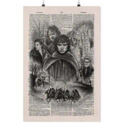 Lord Of The Rings Vintage Dictionary Poster 14 Lord Of The Rings Vintage Dictionary Poster -Home Fashion Store 0u26uwedqr2ssw1u64w4iza5