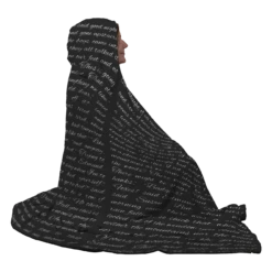 The Lion, The Witch And The Wardrobe Book Page Hooded Blanket -Home Fashion Store 0zqrttpc30k2pa9tqjdy2v1y