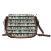 Bookshelf Pattern Saddle Bags