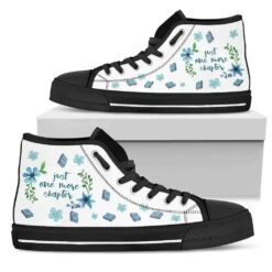 "One Chapter"Bookish High Top Women's Shoes