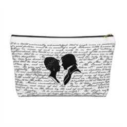 Pride And Prejudice Book Page Accessory Pouch For Book Lovers -Home Fashion Store 1c994862b90c576de21198af711abc39