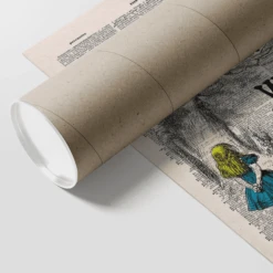 "We're All Mad Here"Alice In Wonderland Vintage Dictionary Poster -Home Fashion Store 1mlmk1tpq3appqr9y5c8byxq