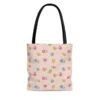 Pink Bookish Pattern Tote Bag -Home Fashion Store 2205caae3671c7f5cc137f572dcd3d7b