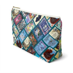 Alice In Wonderland Accessory Pouch For Book Lovers -Home Fashion Store 220ed424710cc44768adce0d7d5c3e24