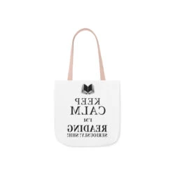 Keep Calm I'm Reading Canvas Tote Bag - Vintage Style -Home Fashion Store 2631f94ab36470aa72254c108f0d1e2c