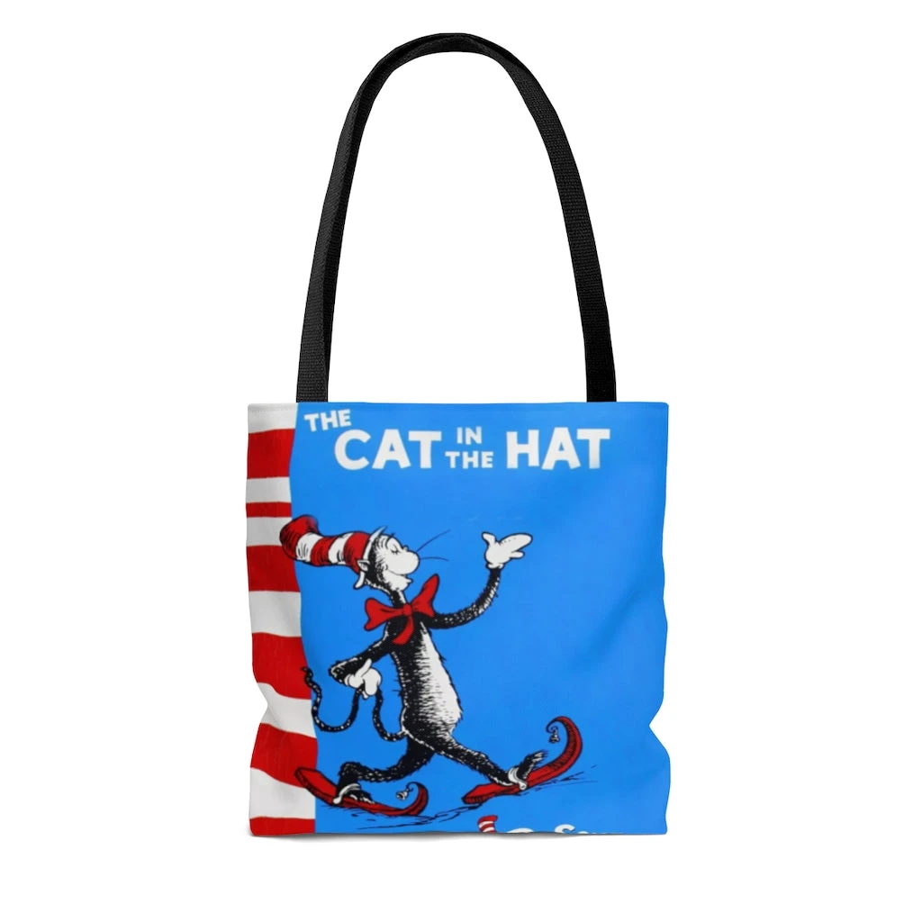 The Cat In The Hat Book Cover Tote Bag 4 The Cat In The Hat Book Cover Tote Bag - Image 2