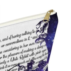 Alice In Wonderland Book Page Accessory Pouch For Book Lovers -Home Fashion Store 2f82160dea434d4c0d742000e63ac18d