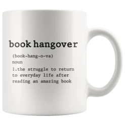"book Hangover"11oz White Mug