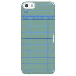 Library Card Phone Case Green -Home Fashion Store 3AKb3CX3TLwsGjzt8cLMfM3yCWksFP 6917 front