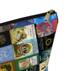 Books Pattern Accessory Pouch For Book Lovers -Home Fashion Store 3b253ed50a433d401d07f78c63031932