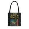 A Tree Grows In Brooklyn Book Cover Tote Bag