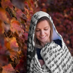 Peter Pan Book Page Hooded Blanket -Home Fashion Store 3ho2nwd8xiwqvj754u7r2rjk