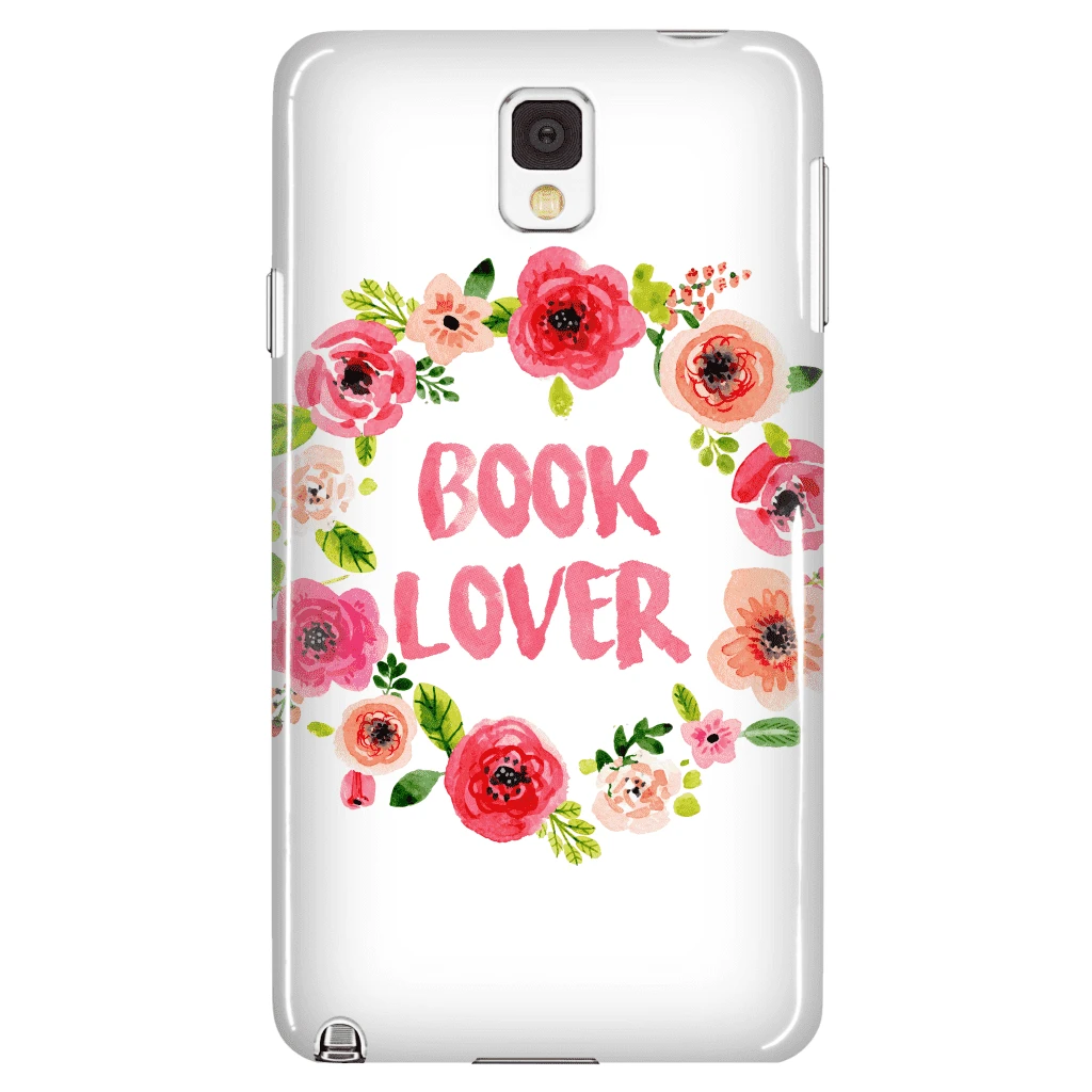 Book Lover Floral Phone Case 3 Book Lover Floral Phone Case