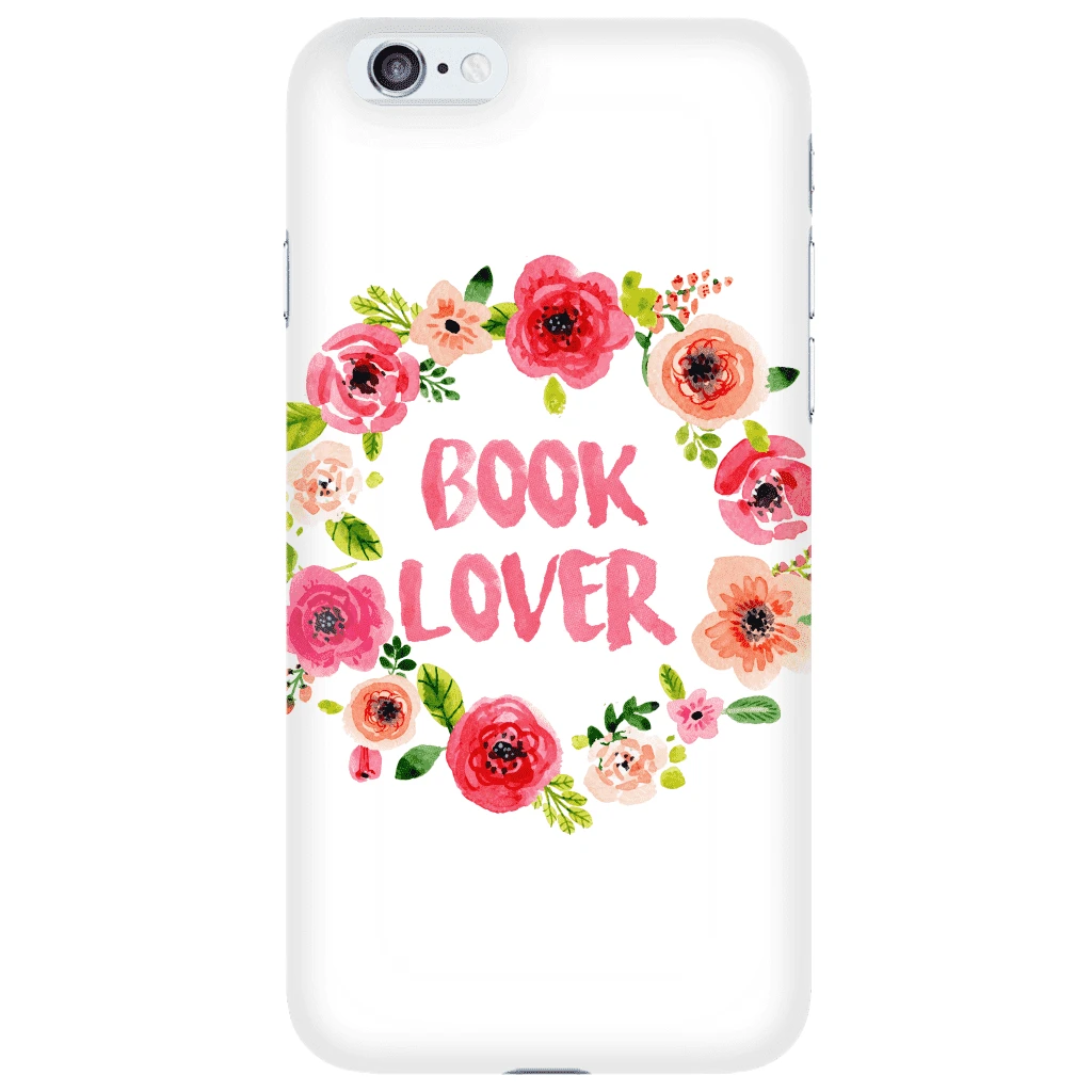 Book Lover Floral Phone Case 8 Book Lover Floral Phone Case - Image 6