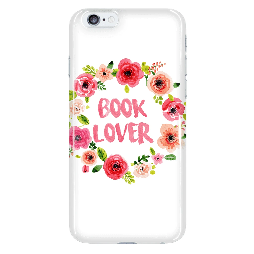 Book Lover Floral Phone Case 9 Book Lover Floral Phone Case - Image 7