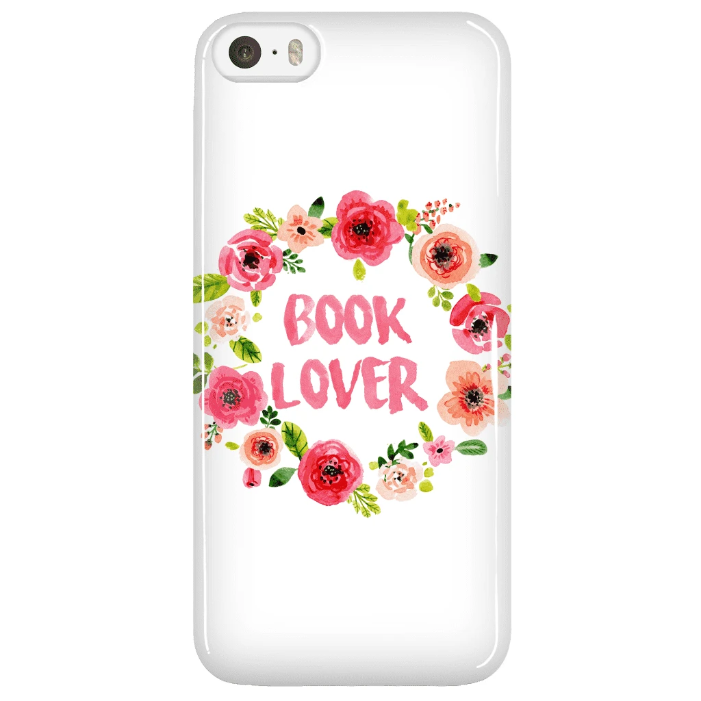Book Lover Floral Phone Case 7 Book Lover Floral Phone Case - Image 5