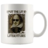 "I Put The Lit In Literature"11oz White Mug -Home Fashion Store 3niqanzaj1lyoxicnmayn0ah