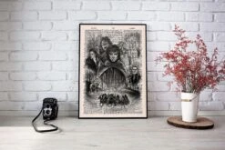 Lord Of The Rings Vintage Dictionary Poster
