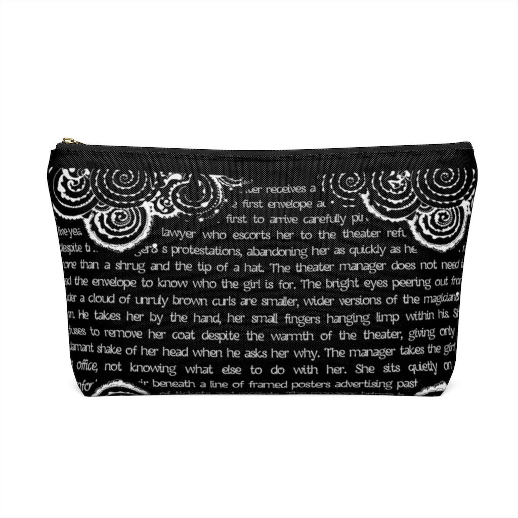 The Night Circus Book Page Accessory Pouch For Book Lovers 16 The Night Circus Book Page Accessory Pouch For Book Lovers - Image 14