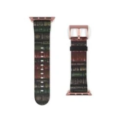 Book Spines Pattern Design Watch Band For Apple Watch -Home Fashion Store 4d287f82f58628851cdcf9412dd19e7d