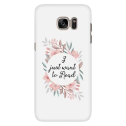 Want To Read Floral Phone Case White -Home Fashion Store 55WDGt3G4bhWH226PDw77HxUeMLG8H 4121 front