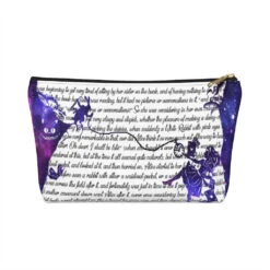 Alice In Wonderland Book Page Accessory Pouch For Book Lovers -Home Fashion Store 596e327cd8e602f9a51117629463727f