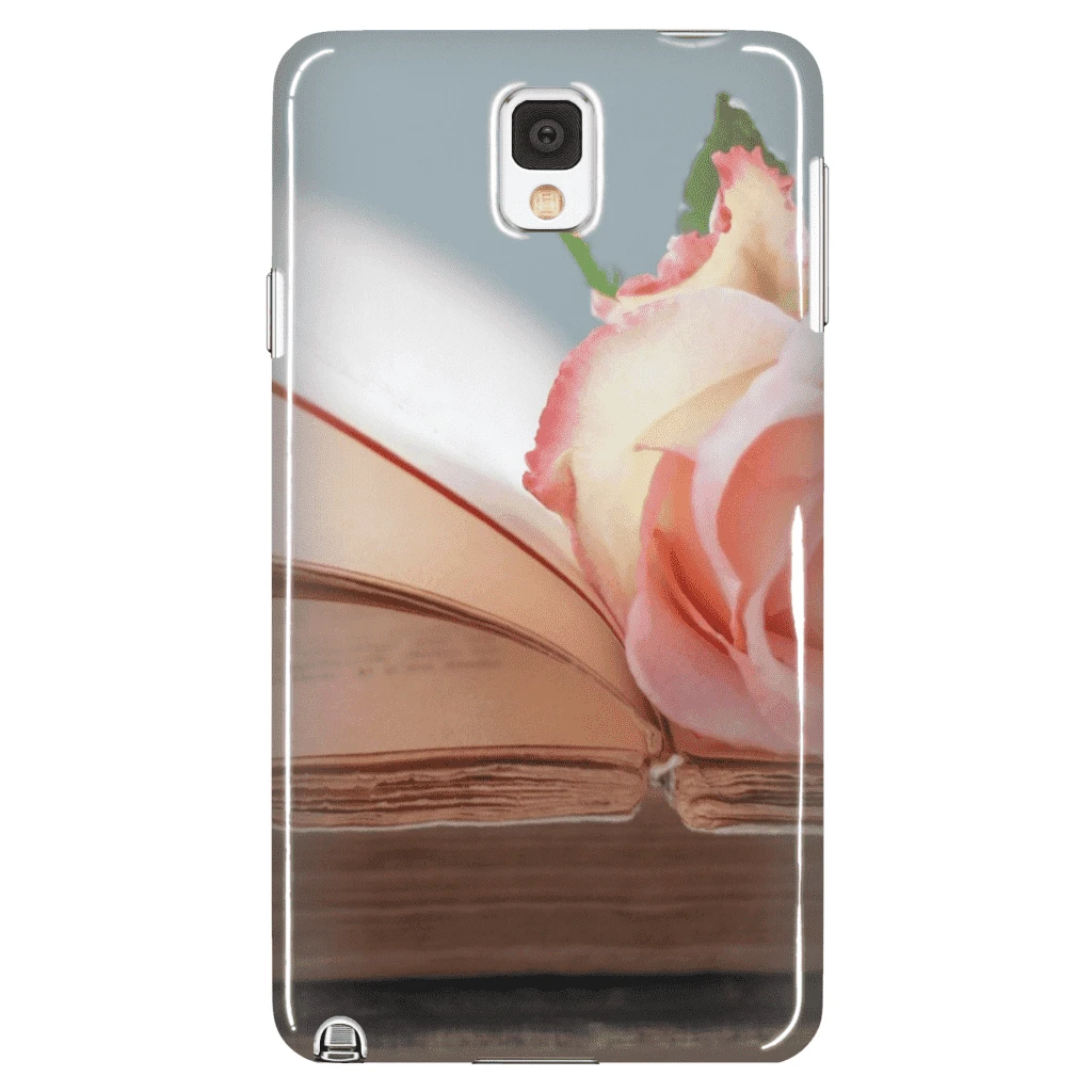 Flower On Book Phone Cases 3 Flower On Book Phone Cases