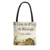 The Lion,the Witch & The Wardrobe Book Cover Tote Bag -Home Fashion Store 5be4b11b078ed38cb813d42f05f39a13