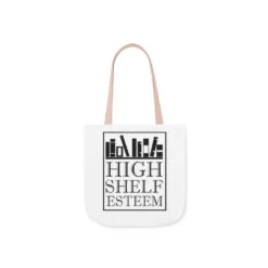 High Shelf Esteem Canvas Tote Bag - Vintage Style -Home Fashion Store 5d3375e06a34d1c3d147cdce2bc63b28