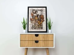 The Hobbit Vintage Dictionary Poster