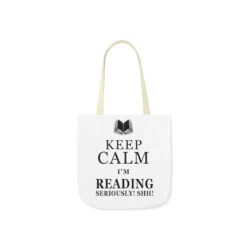 Keep Calm I'm Reading Canvas Tote Bag - Vintage Style -Home Fashion Store 6377ca37fc36f015277f2c8483d08faa