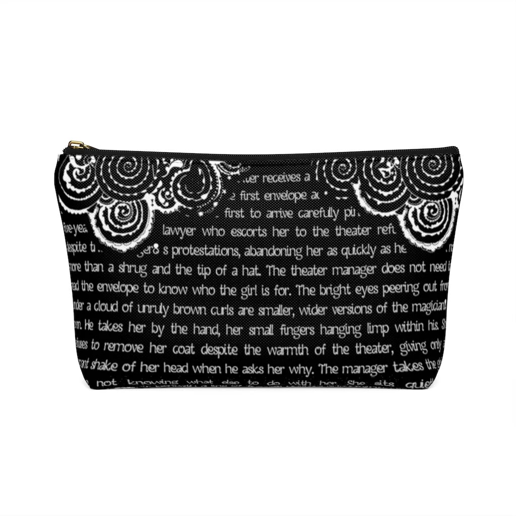 The Night Circus Book Page Accessory Pouch For Book Lovers 10 The Night Circus Book Page Accessory Pouch For Book Lovers - Image 8