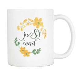 "Just Read"11oz White Mug