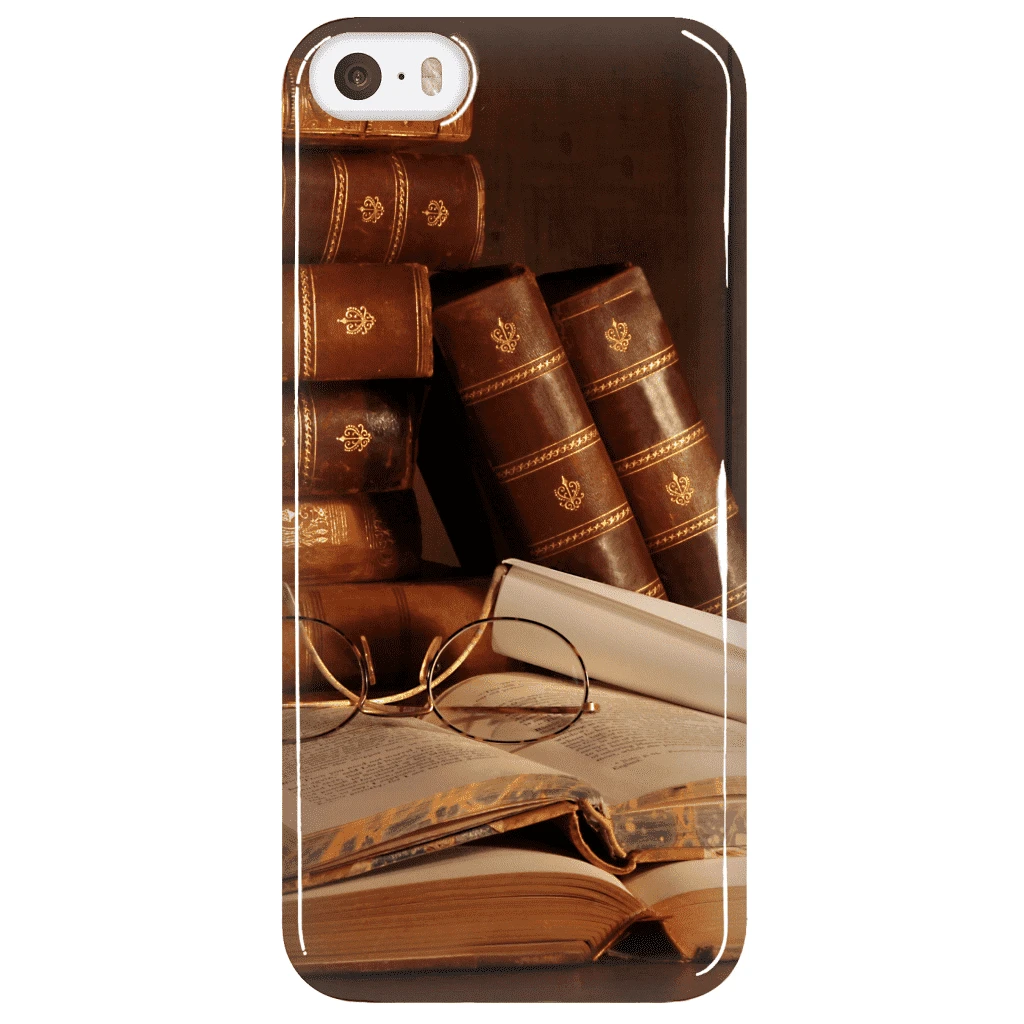 Books & Glasses Phone Cases 7 Books & Glasses Phone Cases - Image 5