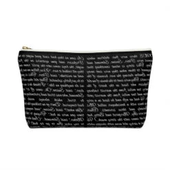 The Lion The Witch And The Wardrobe Book Page Accessory Pouch For Book Lovers -Home Fashion Store 6dc870add397959729961cd7c4501ce9