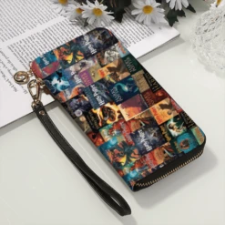 "Harry Potter Books Pattern"Men And Women's PU Leather Wallet Around Long Clutch Purse 8 "Harry Potter Books Pattern"Men And Women's PU Leather Wallet Around Long Clutch Purse -Home Fashion Store 75d35ac4eba97aa7c071faec4650e632
