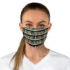 Love Books Spines Fabric Face Mask
