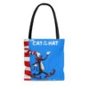 The Cat In The Hat Book Cover Tote Bag