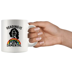 Rupaul"Reading Is Fundamental"11oz White Mug -Home Fashion Store 7c76v6a97rjioihp3001cyn4