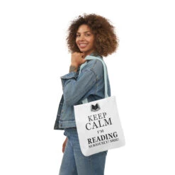 Keep Calm I'm Reading Canvas Tote Bag - Vintage Style -Home Fashion Store 7d76db17515e39e8442b2ec426baf886