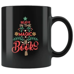 "The Magic Of Books"11oz Black Mug