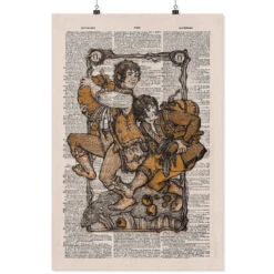 The Hobbit Vintage Dictionary Poster -Home Fashion Store 84dnuyr7rouz2uifiuq7r123