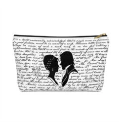 Pride And Prejudice Book Page Accessory Pouch For Book Lovers -Home Fashion Store 86c9d4d2664b9e44d7de4d84ef82f4e8