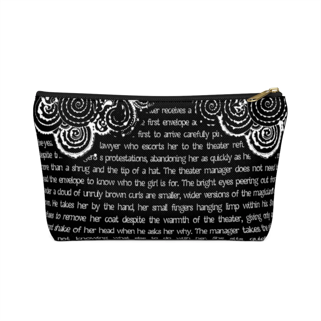 The Night Circus Book Page Accessory Pouch For Book Lovers 9 The Night Circus Book Page Accessory Pouch For Book Lovers - Image 7