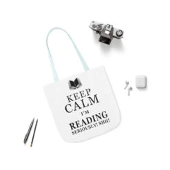 Keep Calm I'm Reading Canvas Tote Bag - Vintage Style -Home Fashion Store 8c0791354eebf56c1a26764b8d6ee0e6