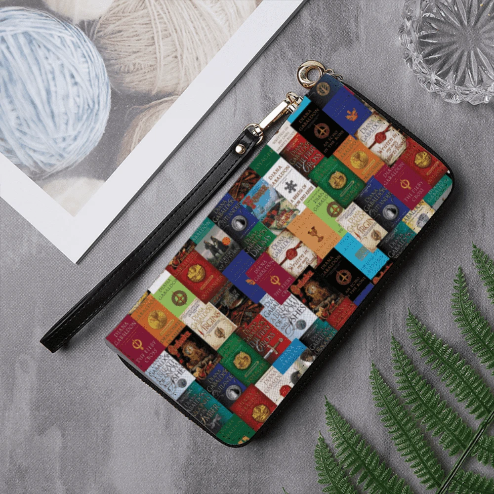 "Outlander"Men And Women's PU Leather Wallet Around Long Clutch Purse 4 "Outlander"Men And Women's PU Leather Wallet Around Long Clutch Purse - Image 2