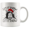 "Let It Snow"11oz White Christmas Mug -Home Fashion Store 8gkx127nhryjpr9h3dw6utfr