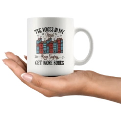 "Get More Books"11oz White Mug -Home Fashion Store 8tzas0dhry0fsbomy5fkehi1